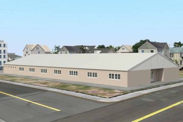 808 m2 Prefabrik Okul