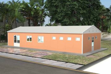 98 m2 Prefabrik Kafeterya