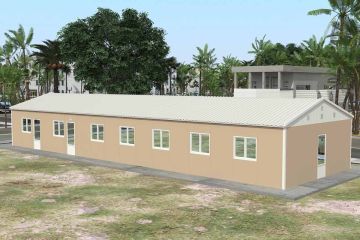 139 m2 Prefabrik Yemekhane