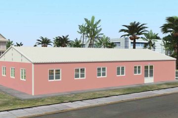 170 m2 Prefabrik Yemekhane