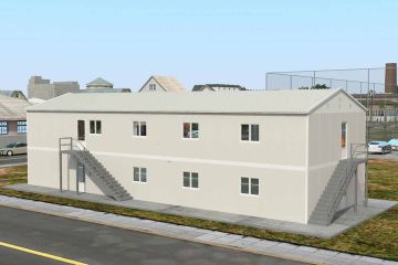 332 m2 Prefabrik Yemekhane