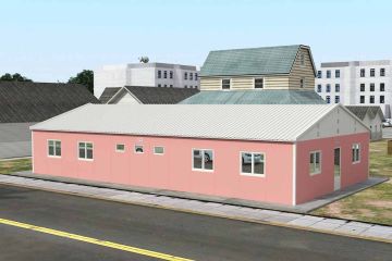 148 m2 Prefabrik Yatakhane