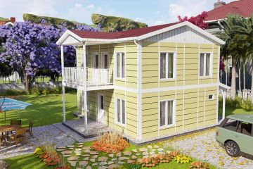 130 m² Prefabrik Villa