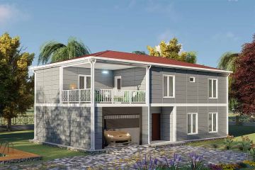 202 m² Prefabrik Villa