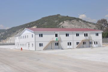 864 m² Prefabrik Yatakhane